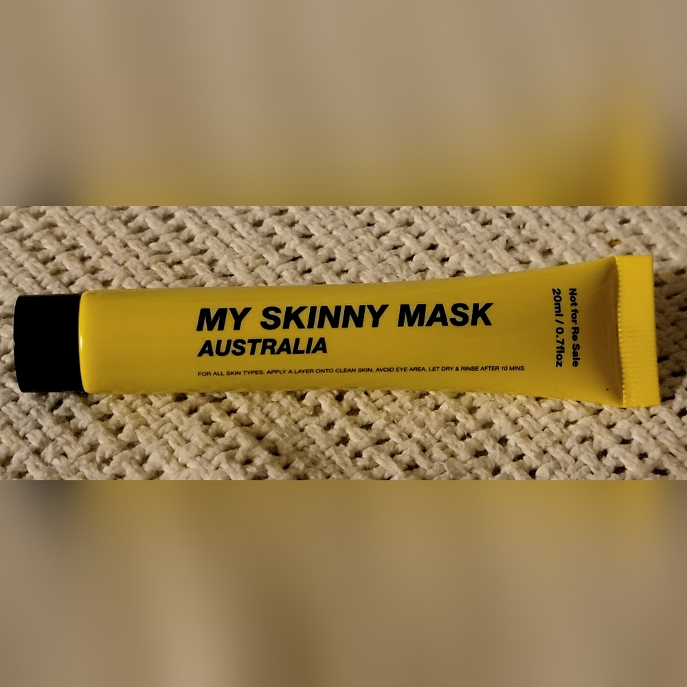My Skinny Mask Australia Turmeric and Vitamin C Clay Mask 0.7 oz Travel Sample